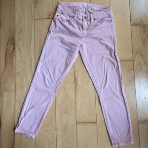 J. Crew pink pants